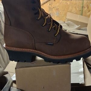 Men's Red Wing Insulated Steel Toe Work Boots Size 10